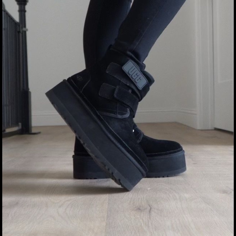 UGG Black Ankle Boots
